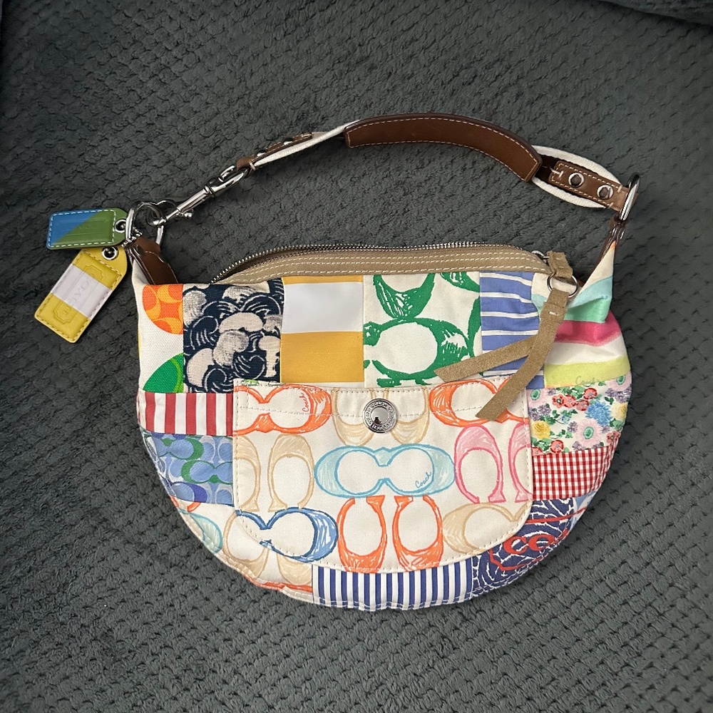 Coach Multi Colored Purse